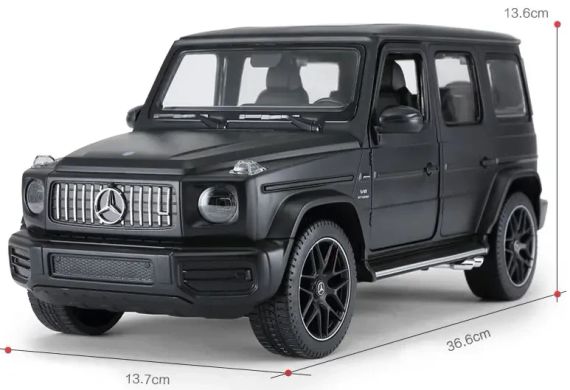 Машинка Rastar Mercedes-Benz G63 AMG на радіокеруванні. 1:14. Чорний | Зображення 2