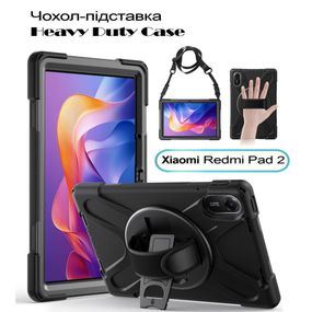 Чохол до планшета BeCover Heavy Duty Xiaomi Redmi Pad 2 11.0" Black (713929)