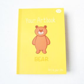 Блокнот 4Profi Artbook bear 48 листов  формат А6 902361