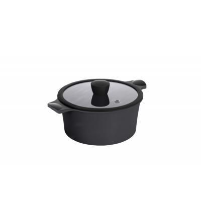 Кастрюля Ringel Zitrone black с крышкой 4,2 л (RG-2108-24/1 BL)