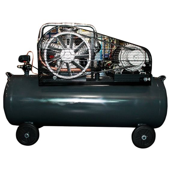 Компресор виского тиску ремінний GTM KC3090-220L (220 л, 900 л/хв, 7.5 кВт, 380-400 В) | Зображення 1