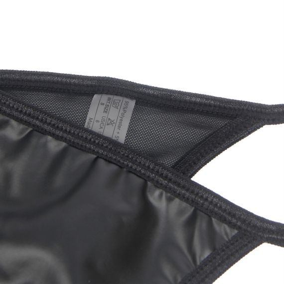 Комплект пояс для чулок с трусиками Star Night, чёрный, S sexstyle | Зображення 9