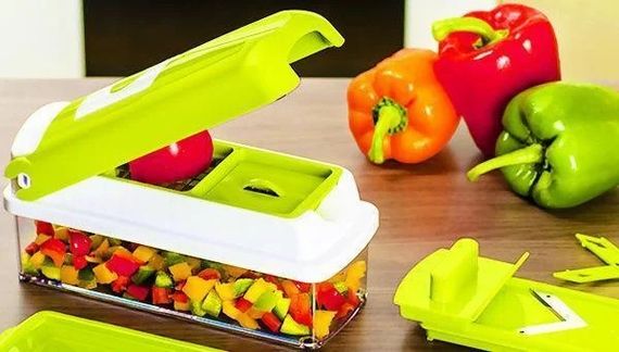 Мультирізка - овочерізка Nicer Dicer Найсер-Дайсер ∙ 11 видів нарізки | Зображення 1