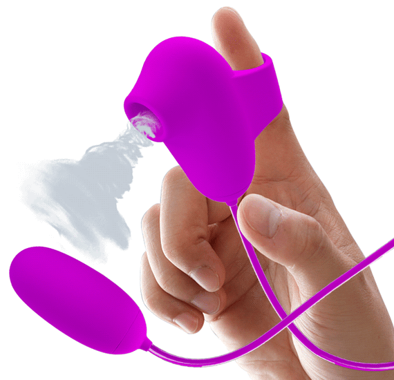 Вакуумний стимулятор з віброяйцем PRETTY LOVE - SUCTION & VIBRO-BULLETS, BI-014925 Sex Aura | Зображення 7