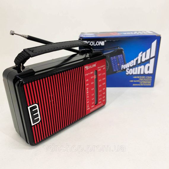 Найпростіший радіоприймач GOLON, Радіоприймач ретро AM FM, що працює від мережі зручний BO-33 | Зображення 5