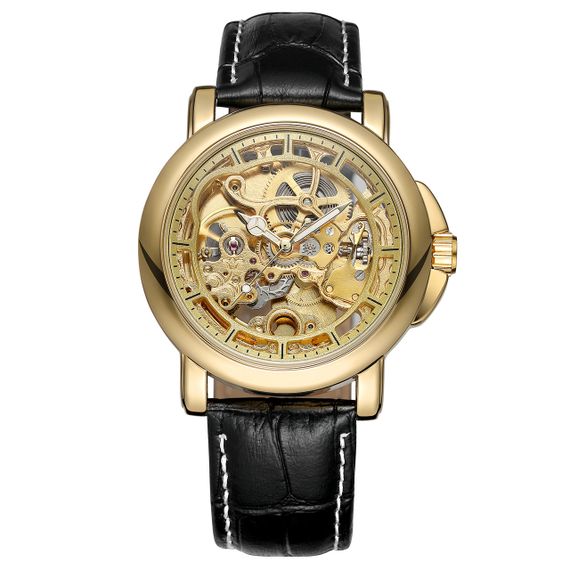 Годинник Fo2rsining 8156 Black-Gold