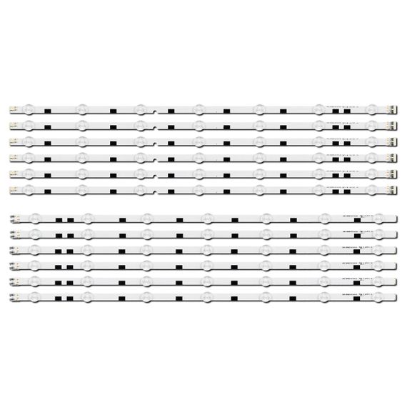 LED підсвітка Samsung TV 58" 2014SVS58 MEGA 3228 L+R DMGE-580SMA-R3 DMGE-580SMB-R3 BN96-32771A/32772A 12шт.