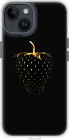 Чохол на iPhone 14 Чорна полуниця "3585pc-2648-24368"