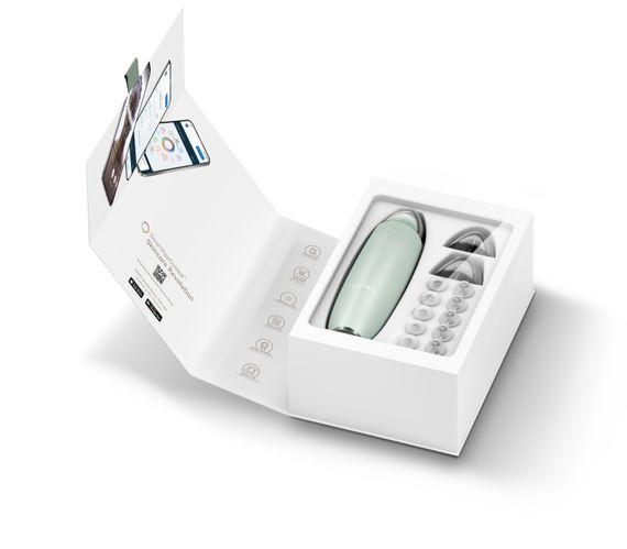 Мікродермабразійний пристрій для видалення чорних цяток GESKE MicroDermabrasion Blackhead Remover 7в1 green | Зображення 8