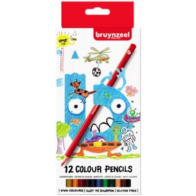 Карандаши цветные Bruynzeel 12 цветов картонная коробка (8712079421014)