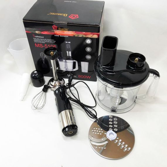 Блендер кухонний занурювальний для кухні Domotec, Блендер для приготування крем-соусів XA-62 | Зображення 9