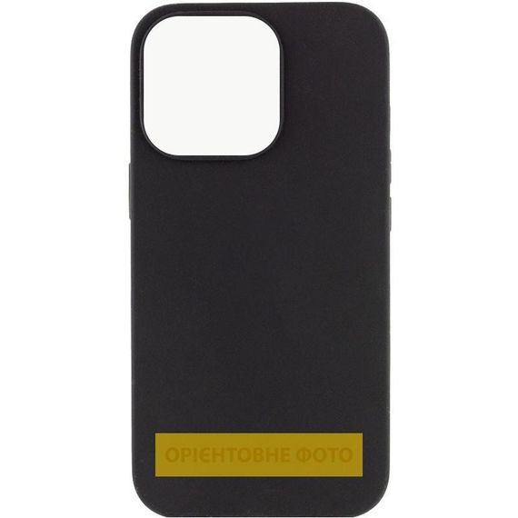 Чохол Silicone Case Full Protective (AA) NO LOGO для Apple iPhone 16e (6.1") Чорний / Black