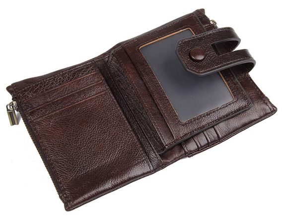 Кошелек Vintage 14602 кожаный Коричневый | Зображення 9
