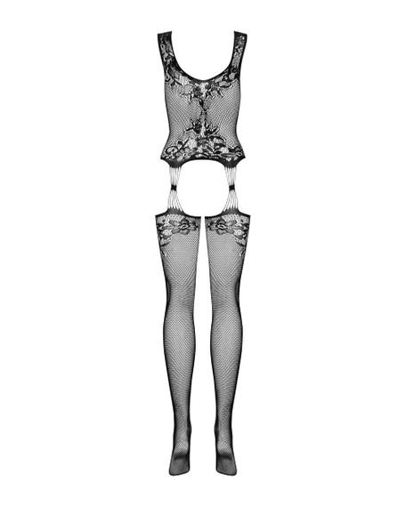 Комбинезон-сетка Obsessive F221 Черный XL/2XL | Зображення 4