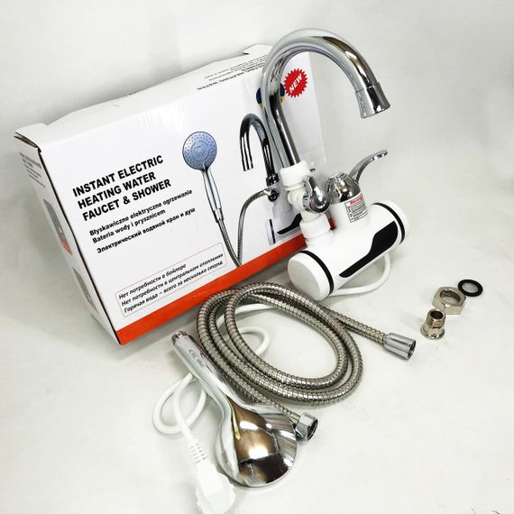 Водонагрівачі проточні електричні з душем, Водонагрівач з душем та краном проточний нагрівач JN-52 | Зображення 6