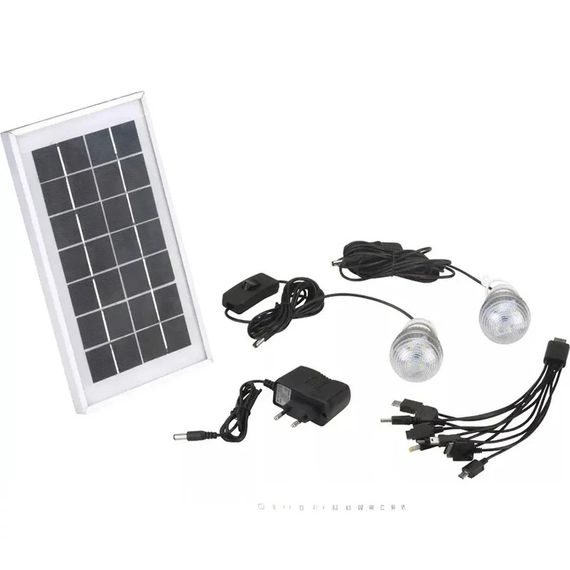 Ліхтар акумуляторний на сонячній батареї XPRO Luxury 1902 (234567848_763) | Зображення 5