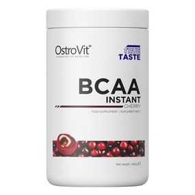 Аминокомплекс для спорта OstroVit BCAA Instant 400 g /40 servings/ Cherry