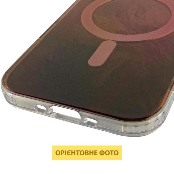 Чохол TPU Shiny Mountain (MagFit) для Apple iPhone 17 Air (6.6") Green / Blue Chocolate | Зображення 4
