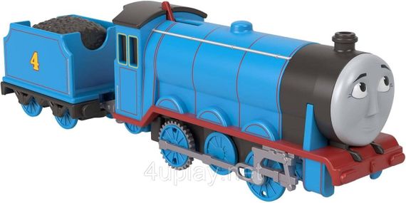 Классический моторизованный поезд Гордон из юбилейной серии к 80-летию Thomas & Friends Оригинал Fisher-Price | Зображення 3