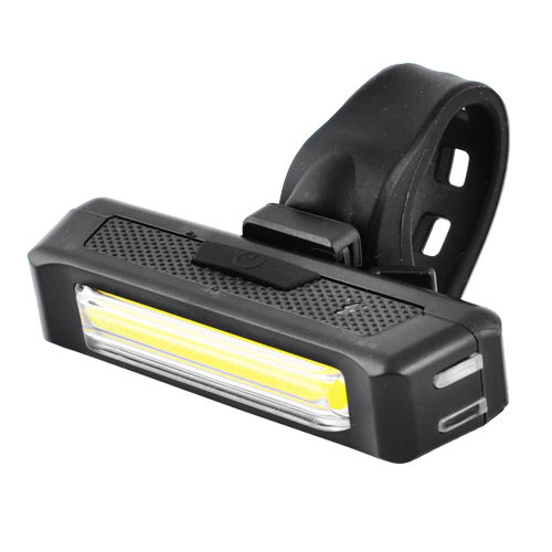 Велосипедный фонарь RPL-2261 COB, красный белый, micro USB, встроенный аккумулятор