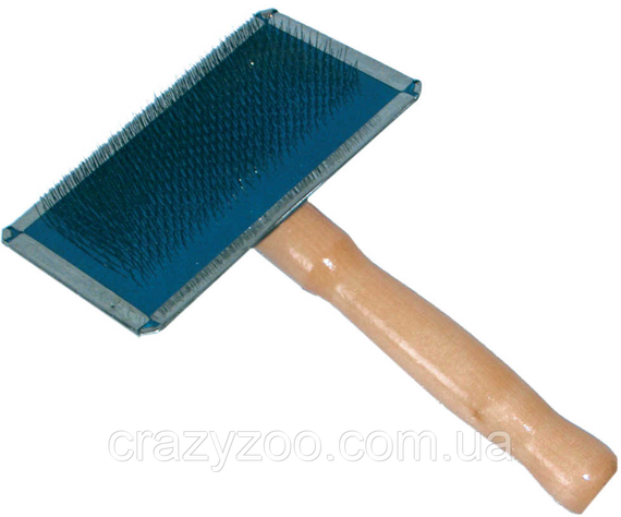 Пуходерка для собак и котов Croci Vanity деревянная мини 6х4.5 см C6BI0133