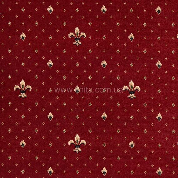 Ковролін Balta Wellington 4957-10 Красный  ширина 4 м | Зображення 4