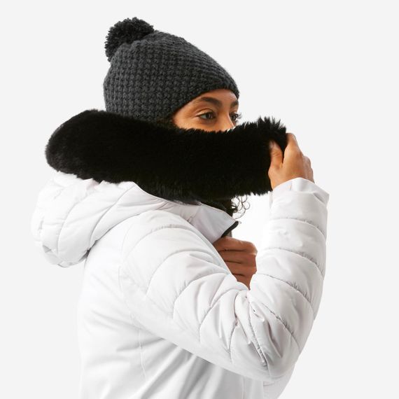 Куртка лижна жіноча 100 середньої довжини біла - 3XL | Зображення 6