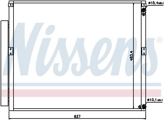 Радіатор двигуна Toyota Land Cruiser 120 3.0 TD 2002-2010 88461-60090 88461-35150 | Зображення 1