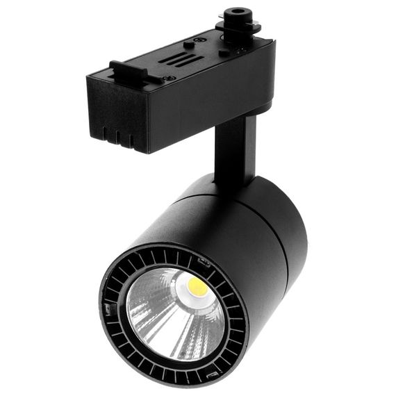 Светильник трековый поворотный LED KW-208/12W NW BK COB | Зображення 5