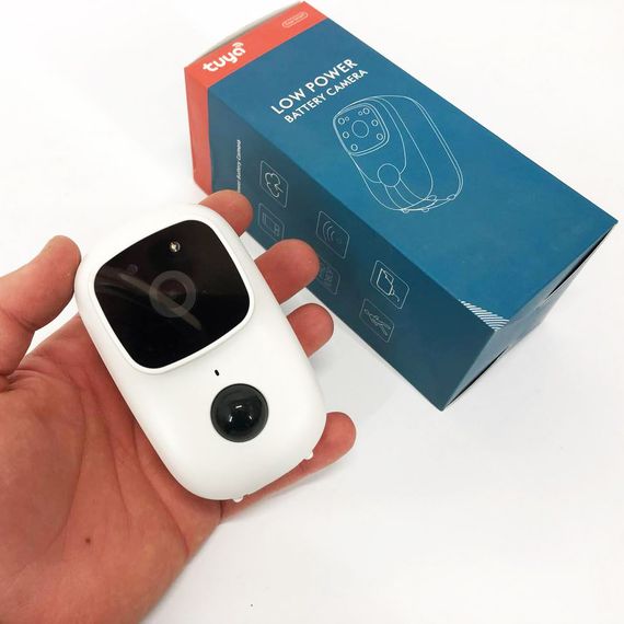 Камера відеоспостереження Smart wifi додаток Tuya працює від 2x18650 | Зображення 1