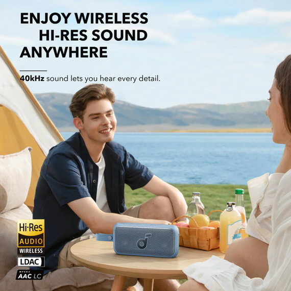 Портативна акустика Anker SoundСore Motion 300 Green | Зображення 7