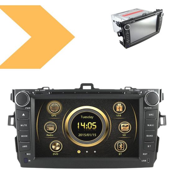 Штатна магнітола Opel Universal 7'' Android 12 4+32GB - Carplay - IPS (43193-op-721s_4851) | Зображення 2