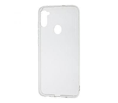 Силіконова накладка для Samsung Galaxy A11/M11 прозорий