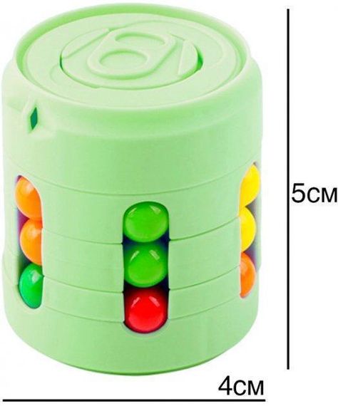 Головоломка антистресс для детей банка Cans Spinner Cube (DD1808-25) | Зображення 3
