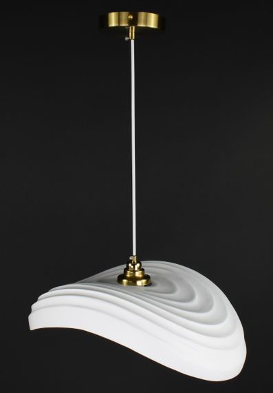 Люстра підвісна на 1 лампочку 27849 Латунь 25-150х33х42 см. | Зображення 5