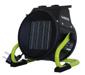 Электрический обогреватель Gardyer 2,0 кВт, площадь обогрева 20 кв.м., напольный, черный (HE2000)