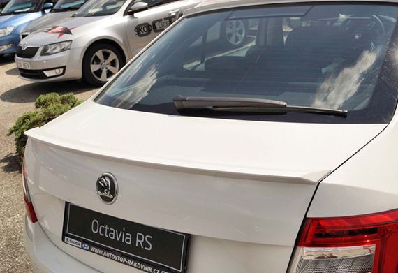 Спойлер DPT V-1 (Под покраску) для Skoda Octavia III A7 2013-2019 гг | Зображення 4