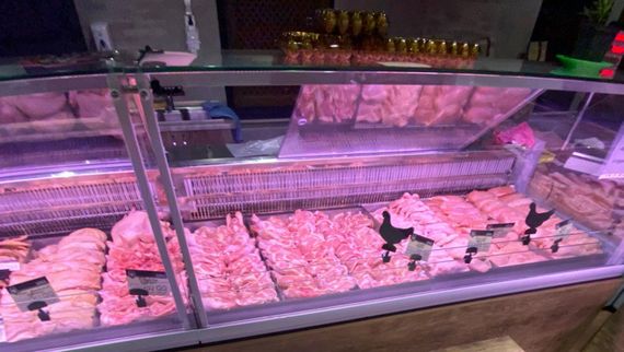 Пластиковий крейдяний цінник у формі тварин для м'ясної викладки курочка | Зображення 3
