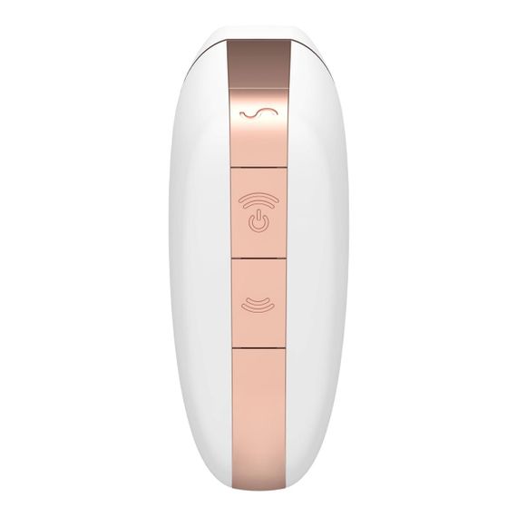 Вакуумний кліторальний стимулятор Satisfyer Love Triangle White з керуванням через інтернет Sex Aura | Зображення 4