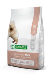 Сухий корм для цуценят малих порід Nature's Protection Mini Junior Small Breeds із птицею 7.5 кг