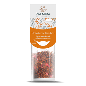 Травяной чай (Strawberry Rooibos) Palmira "Ройбуш клубничный" - 10 шт.