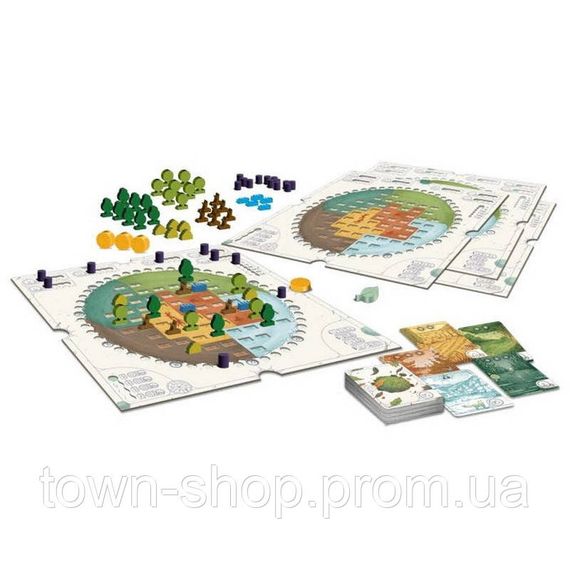 Настольная игра "Evergreen. Зеленая планета" EVG001UA 45 фишек ростков | Зображення 2