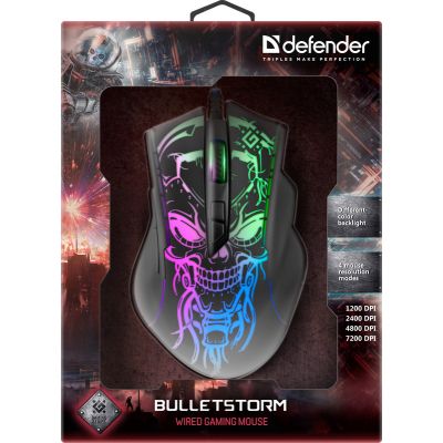 Мышка Defender Bulletstorm GM-928 USB Black (52928) | Зображення 5