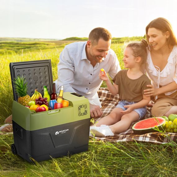 Холодильник туристичний компресорний Mountain Goat XTREME 39.3 л електричний, переносний Black/Olive (P-5905973404921) | Зображення 4