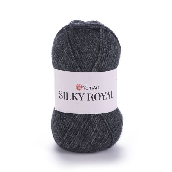 Пряжа YarnArt Silky Royal № 435 (Ярнарт Сілкі Роял) – 65% меринос, 35% шовк, 50 г / 140 м