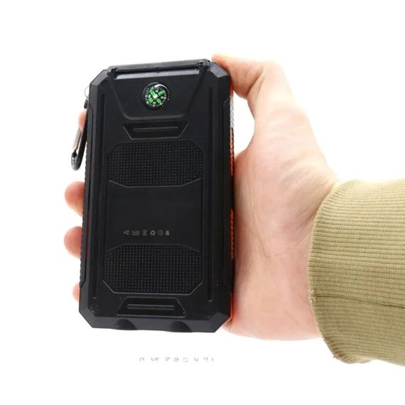 Повербанк 50000 мАг із сонячною батареєю, 2хUSB + ліхтарик XPRO (234574900_456) | Зображення 1