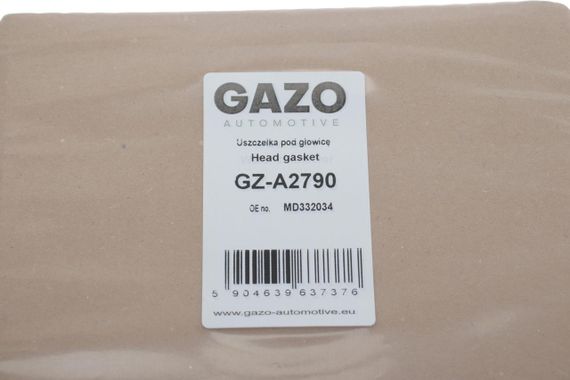 Прокладка ГБЦ Mitsubishi Galant Lancer 2.0 96- 0.40mm  GZ-A2790 | Зображення 1