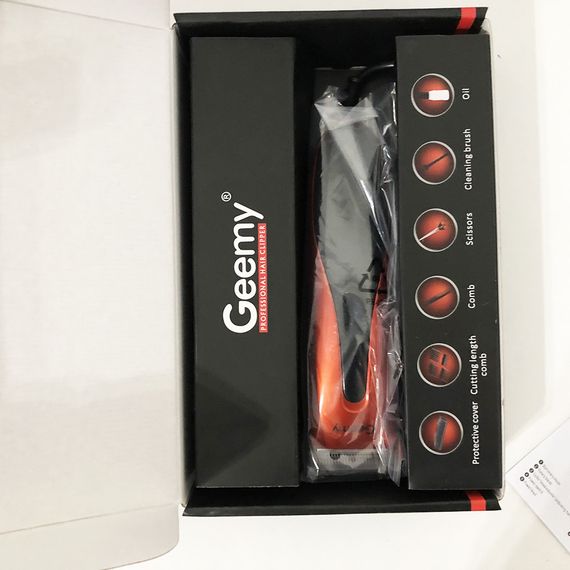 Машинка для стрижки GEMEI GM-1012, машинка для стрижки волос домашняя, Машинка для UI-577 стрижки проводная | Зображення 8