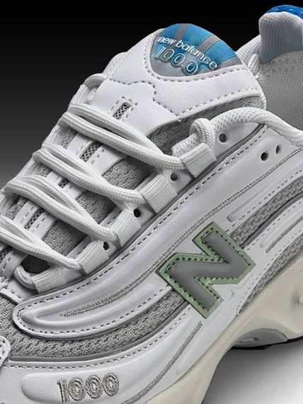 Кроссовки New 1000 White Beige Стиль та комфорт на кожен день весна / літо / осінь В4133 | Зображення 7