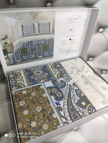 Постільна білизна Fiesta Pera Ранфорс Бавовна Євро розмір